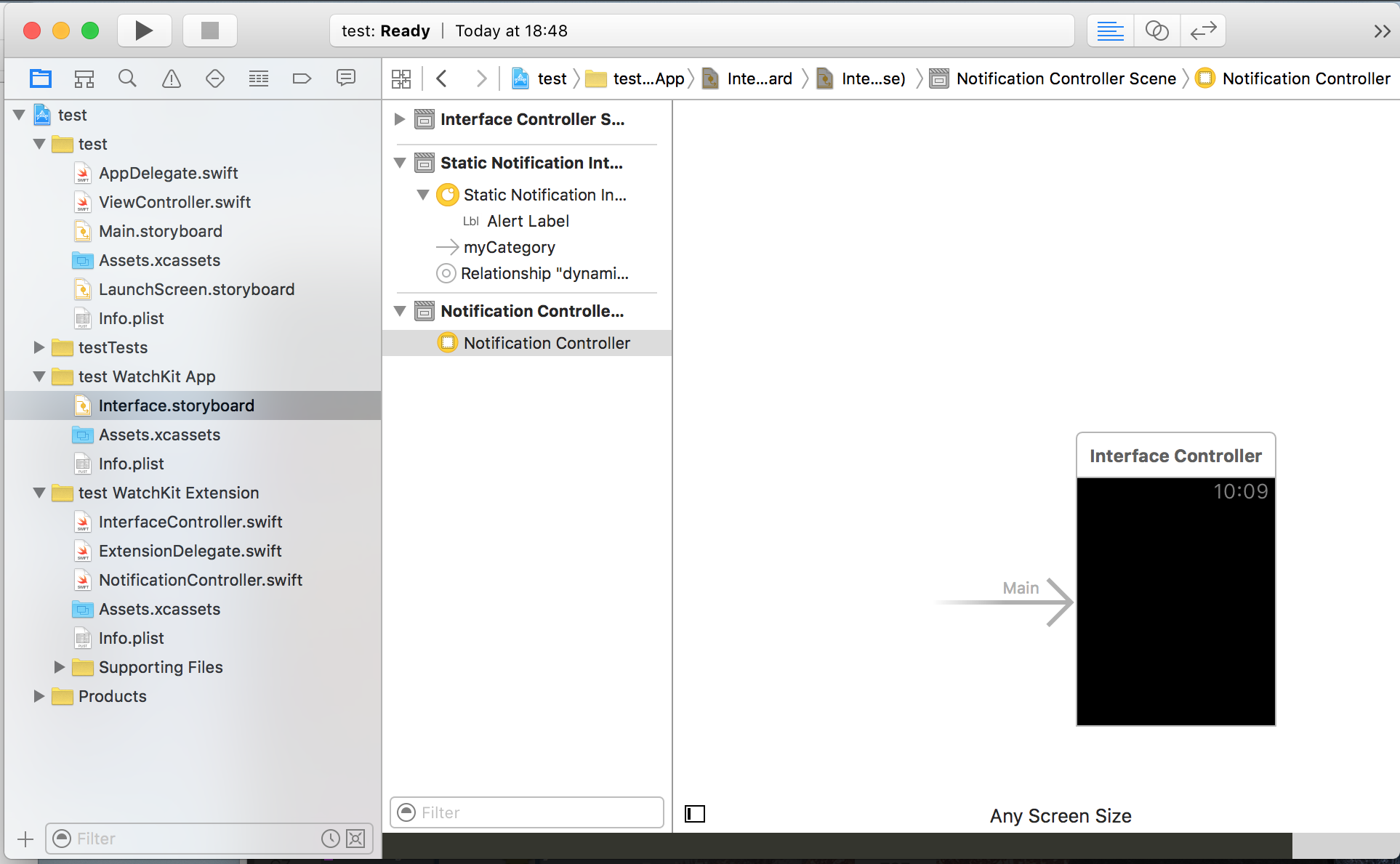 Watch Storyboard The watch Storyboard